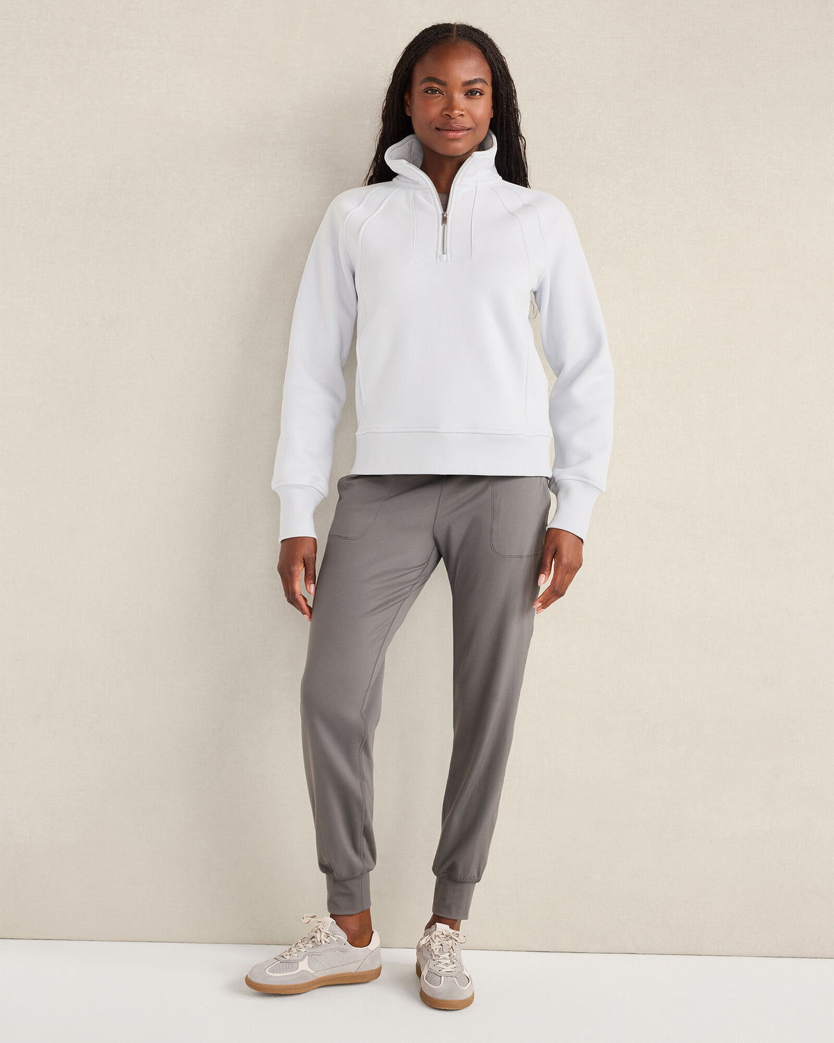 Talbots CLOUD FLEECE HALF-ZIP PULLOVER