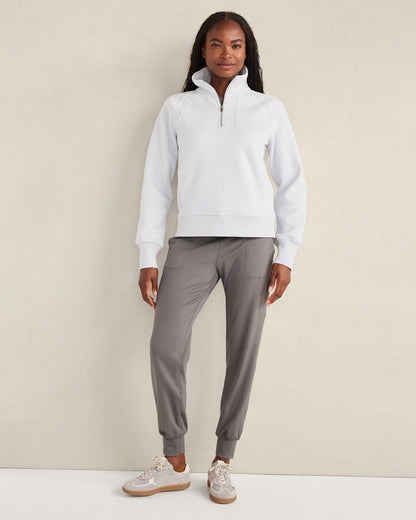 Talbots CLOUD FLEECE HALF-ZIP PULLOVER