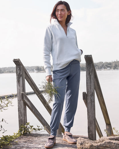 Talbots CLOUD FLEECE HALF-ZIP PULLOVER