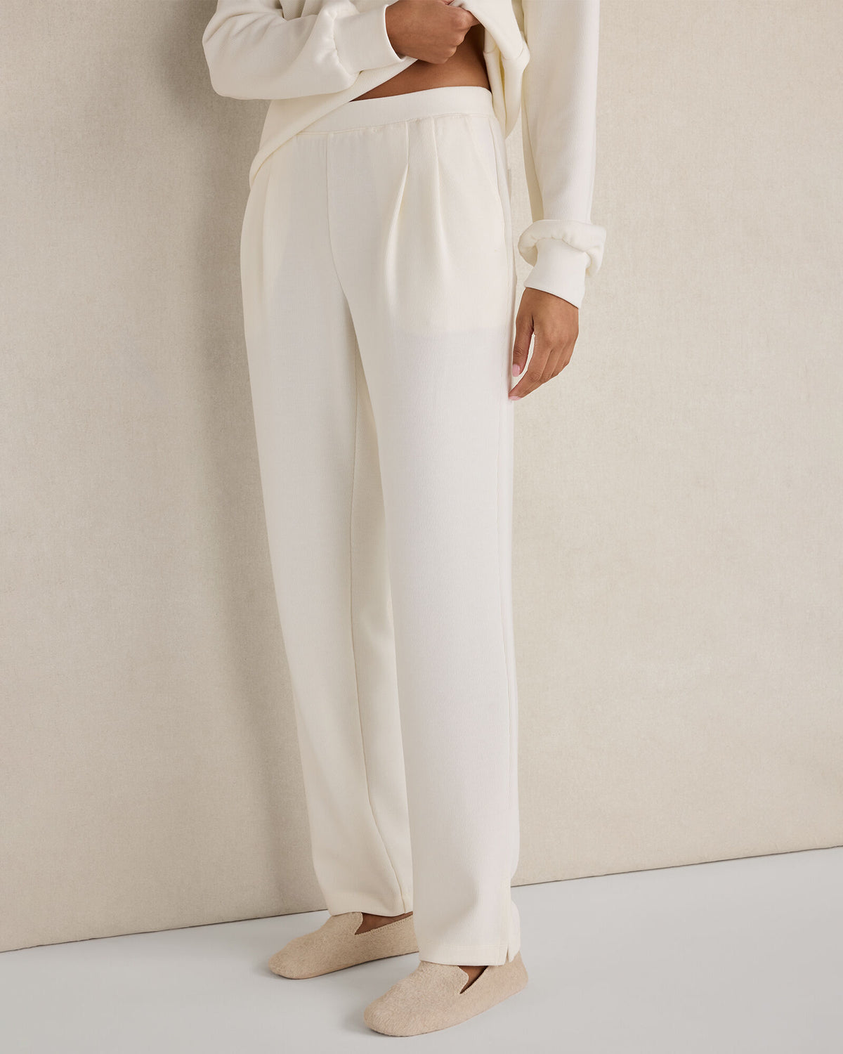Talbots DOUBLE KNIT PLEATED PANTS
