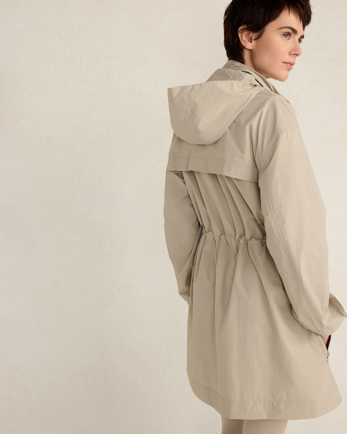 Talbots CRINKLE NYLON PACKABLE JACKET
