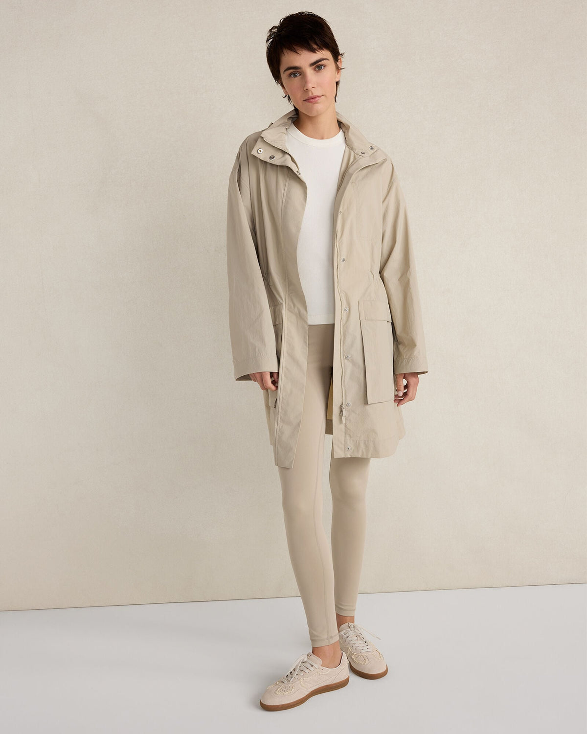 Talbots CRINKLE NYLON PACKABLE JACKET