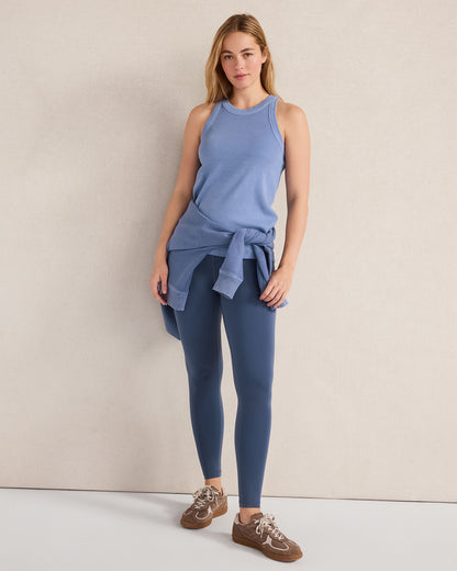 Talbots GARMENT-DYED ORGANIC COTTON RACERBACK TANK