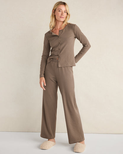 Talbots ORGANIC COTTON POINTELLE PANTS