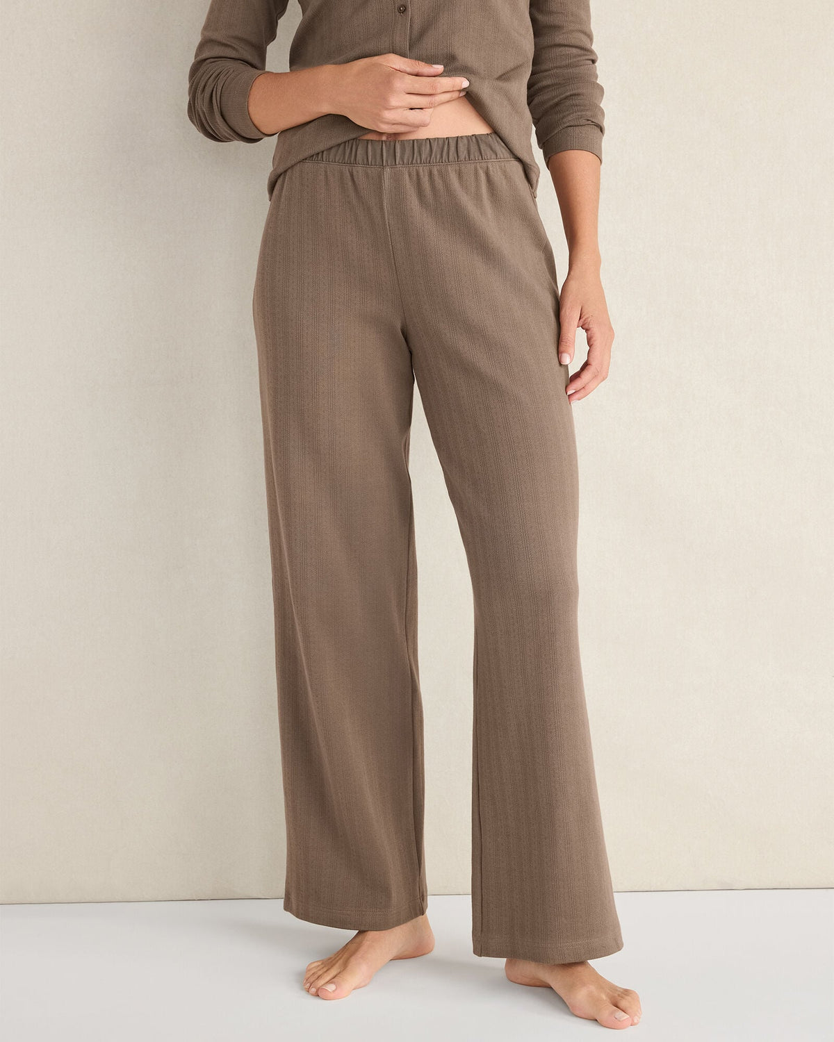 Talbots ORGANIC COTTON POINTELLE PANTS